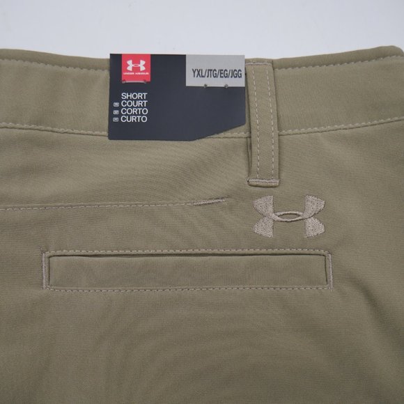 Under Armour Heatgear Long Length Golf Shorts Boys - Picture 6 of 9
